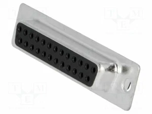 D-Sub weiblich für Leitungen Stecker PIN: 25 Löten MHDB25SS D-Sub-Stecker - Picture 1 of 1