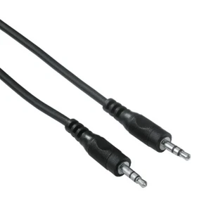 Cable audio 1x Mini JACK 3,5mm Male/Male Stereo 1,5m. HAMA - Zdjęcie 1 z 3