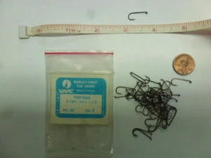 VMC Fishing Hooks #9288 DryFly X=Light, Short, T.D.E. Size 8 50 Count - Picture 1 of 1