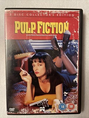 Pulp Fiction DVD - 2 Disc Collectors Edition . Reg 2 - 2004 - ( Cert 18 )   - Image 1 of 4
