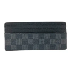 LOUIS VUITTON DamierGraphite Fashion Accessories Card Case Black - Picture 1 of 10