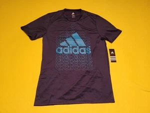 Maglietta Adidas Uomo Go To Performance Media D. Blu NUOVA CON ETICHETTE SPEDIZIONE GRATUITA - Foto 1 di 2