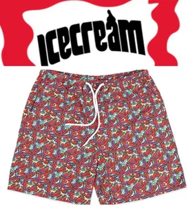 Ropa deportiva de helado para correr perro estampado multicolor bañador talla mediana bolsillos - Imagen 1 de 13