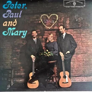 PETER PAUL & MARY LP ALBUM WITH SIGNED "JOHN LENNON MUSIC PAGE" - Picture 1 of 3