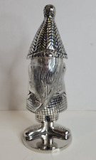 Pottery Barn Gnome Metal Cocktail Shaker NWOB Large