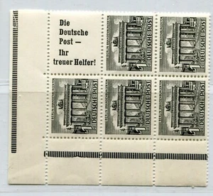 GERMANY BERLIN 1949 BOOKLET COMBO FROM BUILDINGS SET H 10 PERFECT MNH - Picture 1 of 2