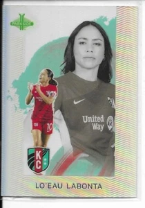 2024 PARKSIDE PACIFIC NWSL SOCCER BASE LO'EAU LABONTA #114 - KANSAS CITY CURRENT - Picture 1 of 1