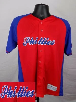 Philadelphia Phillies Chase Utley #26 Jersey Boy's Large (14 - 16) MLB ST45 - Image 1 of 4