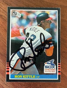 Ron Kittle 1985 Donruss #PC-3 Panel Cut Autographed Card - Picture 1 of 2