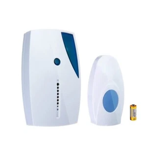 Wireless Door Bell Chime Battery Operated Cordless Waterproof 100m 36 Melodies - Picture 1 of 20