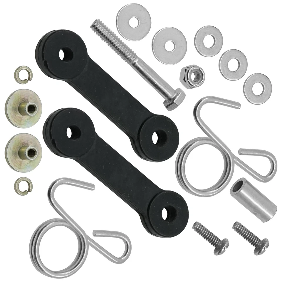 Caltric Grass Chute Latch & Hook Hardware Kit for Stens 285-996