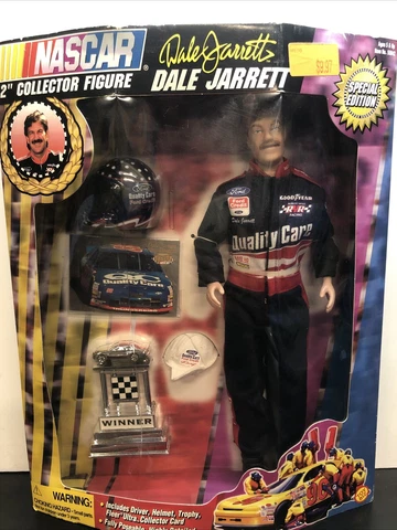 NASCAR Dale Jarrett #88 Ford Quality Care 12” Action Figure W25 Cover