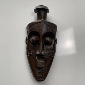 Afrikanische Maske Antik Dan - Handarbeit Hartholz Stammeskunst aus Liberia - Bild 1 von 9