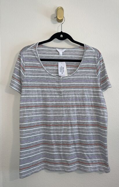 eBay　выбор　и　огромный　женщин　Charter　для　Club　халаты　пижама　ценам　Серая　лучшим　полосатая　по