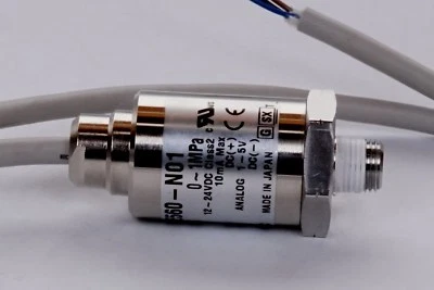 SMC, 12-24 vdc, 1-140 psi, Pressure Sensor, PSE560-N01 - Image 1 of 2