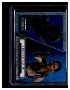 2016 Star Wars Evolution Blue Lightsaber #65 Lando Calrissian Rebel Sympathizer - Picture 1 of 2