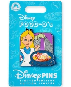 Disney Parks Food-D's Alice im Wunderland LE 5000 Pin NOC - Bild 1 von 2