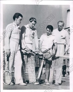 1946 Swedish Davis Cup Team Players Press Photo - Bild 1 von 2