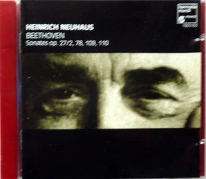 HEINRICH NEUHAUS: BEETHOVEN PIANO SONATAS NOS. 14,24,30,31-- HARMONIA MUNDI/ - Picture 1 of 1