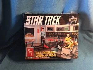 AMT ERTL Star Trek USS Enterprise Command Bridge Model Kit 1991 25th Anniversary - Picture 1 of 6