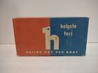 Vintage 1948 Holgate Toys Sailor Boy Peg Boat Original Box Only RARE