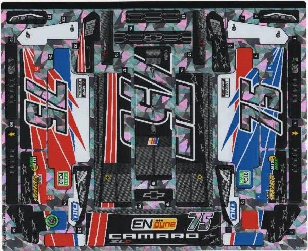 LEGO STICKER SHEET ONLY 42153 NASCAR NEXT GEN CHEVROLET CAMARO from set New - Image 1 of 1