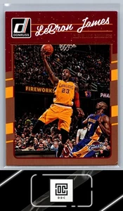 2016-17 Donruss #15 LeBron James w/ Kobe Bryant - Picture 1 of 2