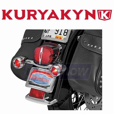 Kuryakyn Bullet Light Rear Turn Signal Bar for 1997-2003 Harley Davidson hm Foto 1 de 4