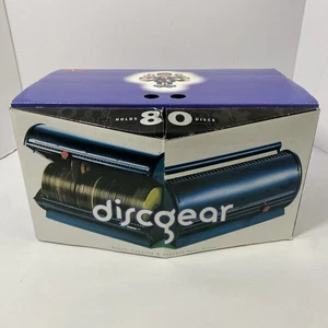 Vintage 1999 Discgear 80 CD/DVD/Blu-Ray Holder Disc Gear 80 New in Box - Picture 1 of 3