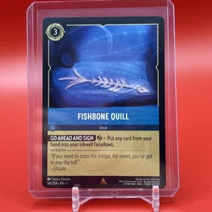 Fishbone Quill 168/204 Disney Lorcana The First Chapter non-foil NM - Picture 1 of 2