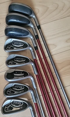 Ping K15 Ti Face Golf Hybrid TFC 149 & 169 R-Flex Shaft RH 38" Graphite & G20 L - Image 1 of 4