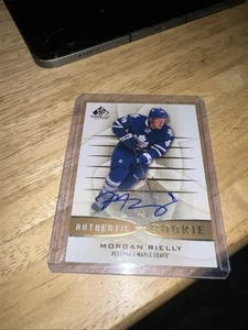 2013-14 Upper Deck SP Game Used Signatures Rookies Auto Morgan Rielly RC Leafs - Picture 1 of 2