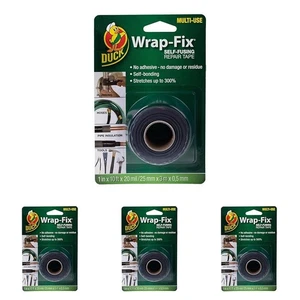 Duck Tape Wrap-Fix Self-Fusing Repair Tape | Self Amalgamating | Self Bonding - Picture 1 of 13