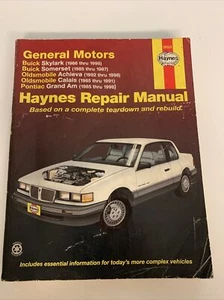 Manual de reparación Haynes 38025 General Motors Buick, Oldsmobile, Pontiac 1985 - 1998 - Imagen 1 de 12