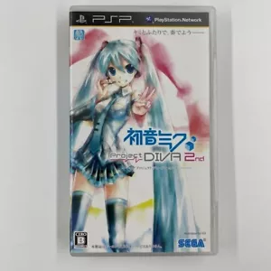 HATSUNE MIKU PROJECT DIVA 2nd PSP Sony Play Station Portable - Picture 1 of 3