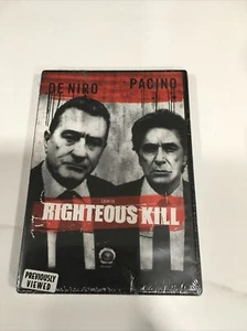 Righteous Kill DVD Widescreen Robert De Niro Al Pacino Curtis Jackson 2008 - Picture 1 of 2