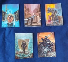 KEITH PARKINSON Fantasy Art (FPG 1994)  Metallic Storm  Chase Card Set (MS1-MS5)
