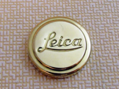 Leica Russian EXC! Ø36mm Gold Cap Lid to Lens Elmar Fed Zorki Industar-22 Leica - Image 1 of 4