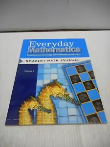 Wright Group/McGraw-Hill Everyday Mathematics Grade 2 Student Math Journal Vol 2 - Foto 1 di 4