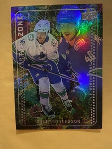 2023-24 Upper Deck Series 1 - Star Zone None #SZ-27 Elias Pettersson