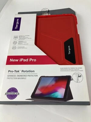 Targus Pro-Tek Rotating Stand Case cover for Apple iPad Pro 11" inch. 2018 Red - Image 1 of 4
