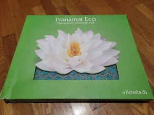 Pranamat Eco Therapeutic Message Pillow NATURAL & TURQUOISE New