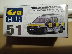 ERA CAR -  1/64 SCALE - VOLKSWAGEN CADDY MAXI - UK FIRE RESCUE - VW21CAMRF51