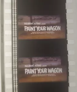 1969 Musical PAINT YOUR WAGON 35mm Movie Theater Trailer Film Clint Eastwood - Picture 1 of 16
