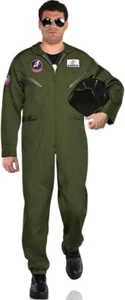 Men's Top Gun Maverick Flight Suit Halloween Costume, XXL - Picture 1 of 1