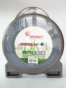 (0,54 EUR/m) 3,0 mm x 28 m leiser Trimmerfaden aerodyn. Mähfaden Geräuscharm  - Bild 1 von 4