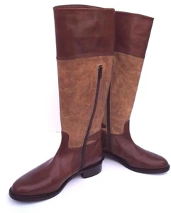 NEW Johnston & Murphy Vero Cuoio Lyla Tall Knee Boot Leather Calfskin NIB Size6 - Picture 1 of 12