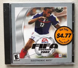 EA Sports FIFA Fútbol 2002 Electronic Arts FIFA PC Juego Nuevo Sellado COMO NUEVO - Imagen 1 de 3