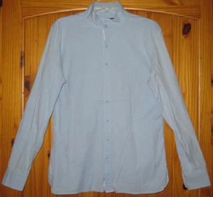 ARIAT Blue Pinstripe Button Front l/s SHIRT Women US-38 UK/EUR-40 - Picture 1 of 5