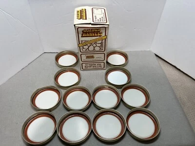 Tapas y bandas de enlatado bucal regular Golden Harvest 12 en total Foto 1 de 3